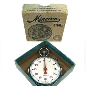 Minerva Stopwatch in Original Box